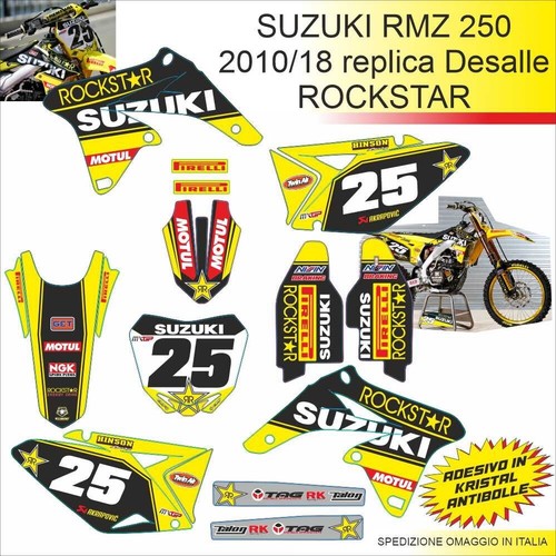 Aufkleber komplett suzuki rmz - komplett,
