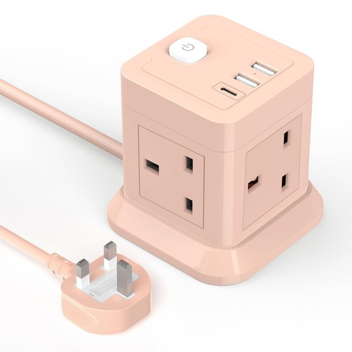 Cube extension lead with usb - cube,
