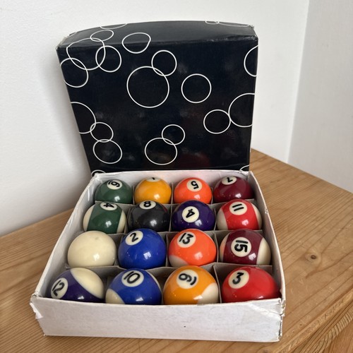 Mini billard kugeln box - billard,