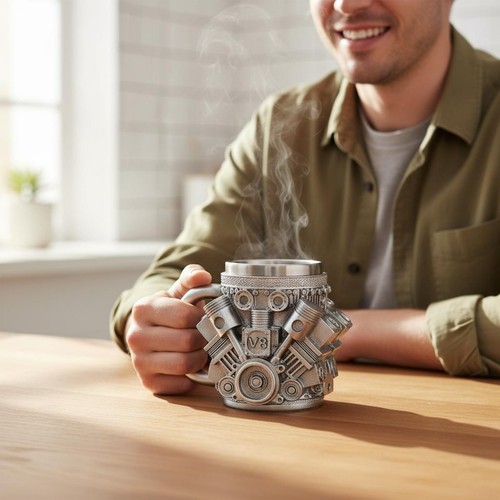 Enginetasse stabil v6 - enginetasse,