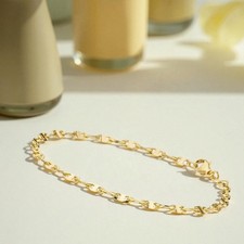 Armband 585 Gold Gelbgold 19