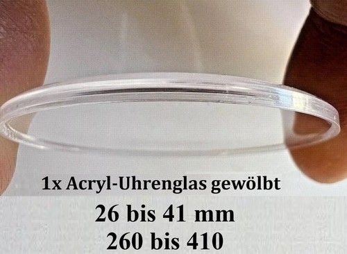 Uhrenglas kunststoff acryl - kunststoff,