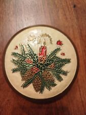 Messing Set,vintage, Dose,Kerzenhalter,Schale