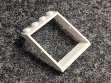 Lego 1 x 4447 Dachfenster 4 x 4 x 3 weiß weiss Fenster schräg Velux