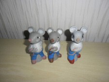 Werbefigur Lurchi Salamander  3 Varianten der Maus extrem selten