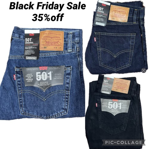 Levis 501 herren denim - 501, jeans