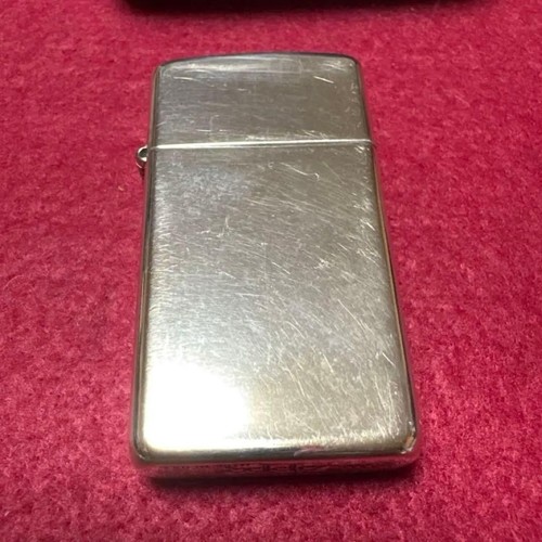 Zippo sterling silver slim oil - sterling,