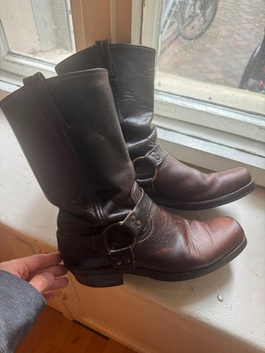 Brown vintage made - brown, frye