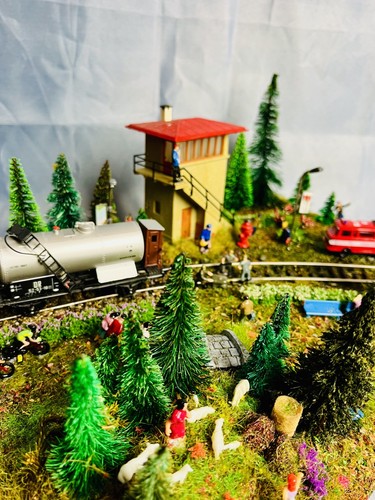 Eisenbahn modellbau diorama - ,