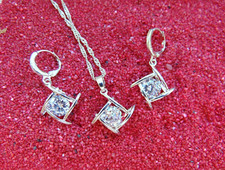 925 Silber Schmuck Set Engel