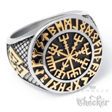 Massive WIkinger-Ringe silber