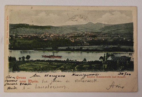 Gruss vom rhein kloster - gruss,