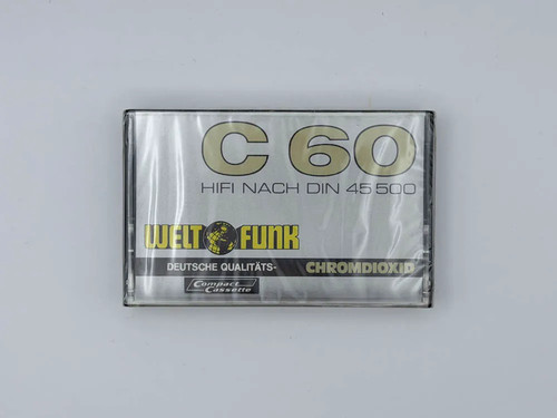 Weltfunk kassettenband c60 - weltfunk,