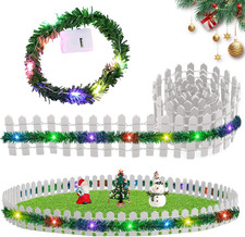 Miniatur-Zaun Garten Holz -