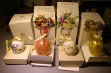 4x Hutschenreuther Glas Ei Das