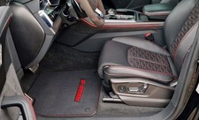 Audi RSQ8 SQ8 SQ7 Q8 Q7   MADE ??  matte carbon seat covers / Sitzverkleidung