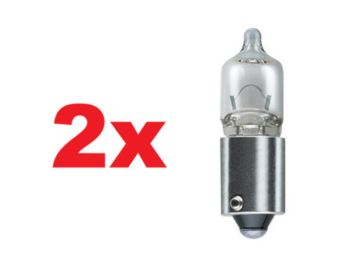H6w 12v bax9s glühbirne - 2x,