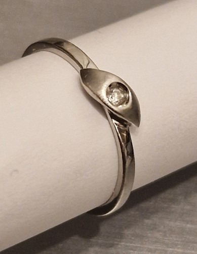 Ring echt weiß gold - ring, 585