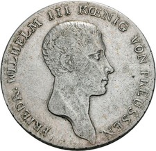 Preußen, Friedrich Wilhelm III., Reichstaler (preußisch) 1814 A, Berlin