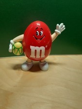 M&M BONBONSPENDER, red, mit Osterei, 1992