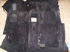 VW Golf 1 Cabrio US schwarzer Teppich Innenraumteppich