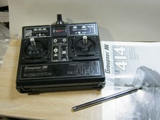 Graupner Sender  414 Modulsystem 35 Mhz  ausbaubar  mit  Akkubox