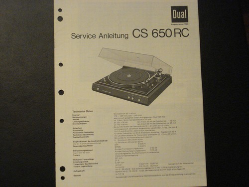 Original service manual - original,