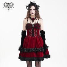 Devil Fashion Women Red Gothic