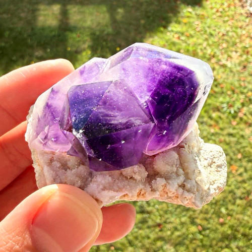 Amethyst kristall phantom - kristall,