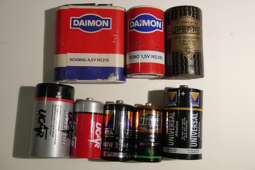 Alte batterien daimon a - batterien, u