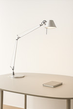 Artemide Tolomeo Tavolo Schreibtischlampe mit Fuß | Alu | Designerlampe