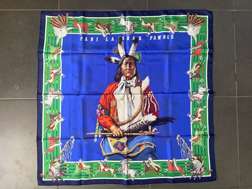 Schal scarf hermès seide - seide, mit