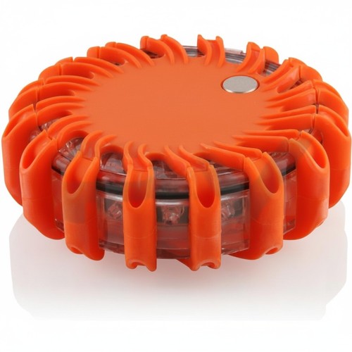 Warnblitzer led rot mit magnet - warnblitzer,