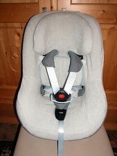 Sommerbezug Schonbezug Frottee f. Maxi-cosi Pearl, Pro + 2wayPearl NEU blaugrau