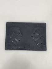 * PLAKETTE KUNSTGUSS 1961 FRIEDRICH ALFRIED KRUPP WANDPLATTE