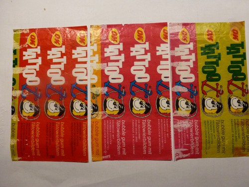 Tattoo bubble gum kaugummi - tattoo,