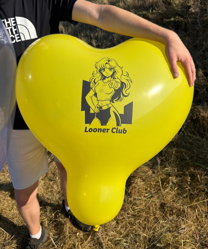 Herz balloons loonerclub - -, "loonerclub