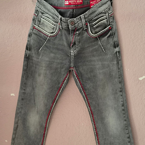 Rusty neal herren jeans grau - neal,