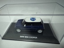 AUTOart BMW Mini Cooper (Blue) 1:64 Model Car