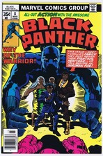 BLACK PANTHER # 8 US Comic 1977 VERY HI-GRADE