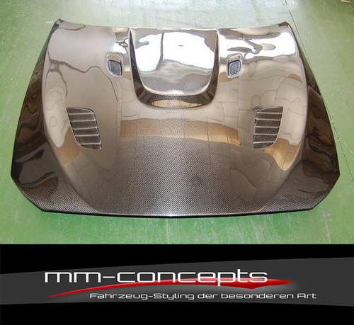 Carbon motorhaube für 5er - carbon, bmw