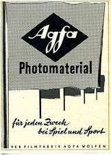 Agfa-Photomaterial--VEB