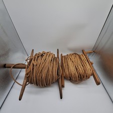 2x Wäscheleine mit Halterung