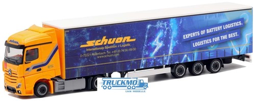 Herpa schuon logistik mercedes - schuon,