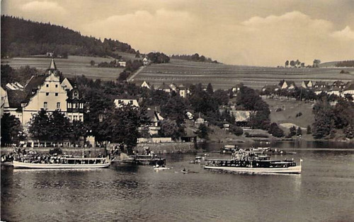 Saalburg thüringen - saalburg, ak
