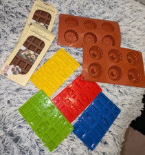 Silikonformen für Bausteine und Pralinen Schokolade MiniKuchen