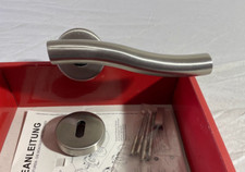 6 x Variostar Rosettengarnitur Türbeschlag Mod. Welle Edelstahl Drückergarnitur