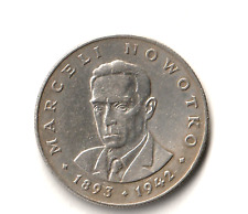 Polen    -   20 zl   -     MARCELI  NOWOTKO     -   1976    