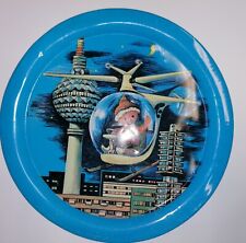 Sandmann - Sandmännchen - Platzteller aus Blech, original DDR