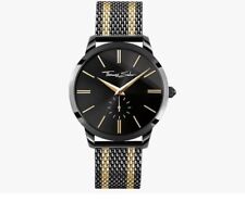 Thomas Sabo Herren-Armbanduhr REBEL SPIRIT Mesh Bico Black Gold